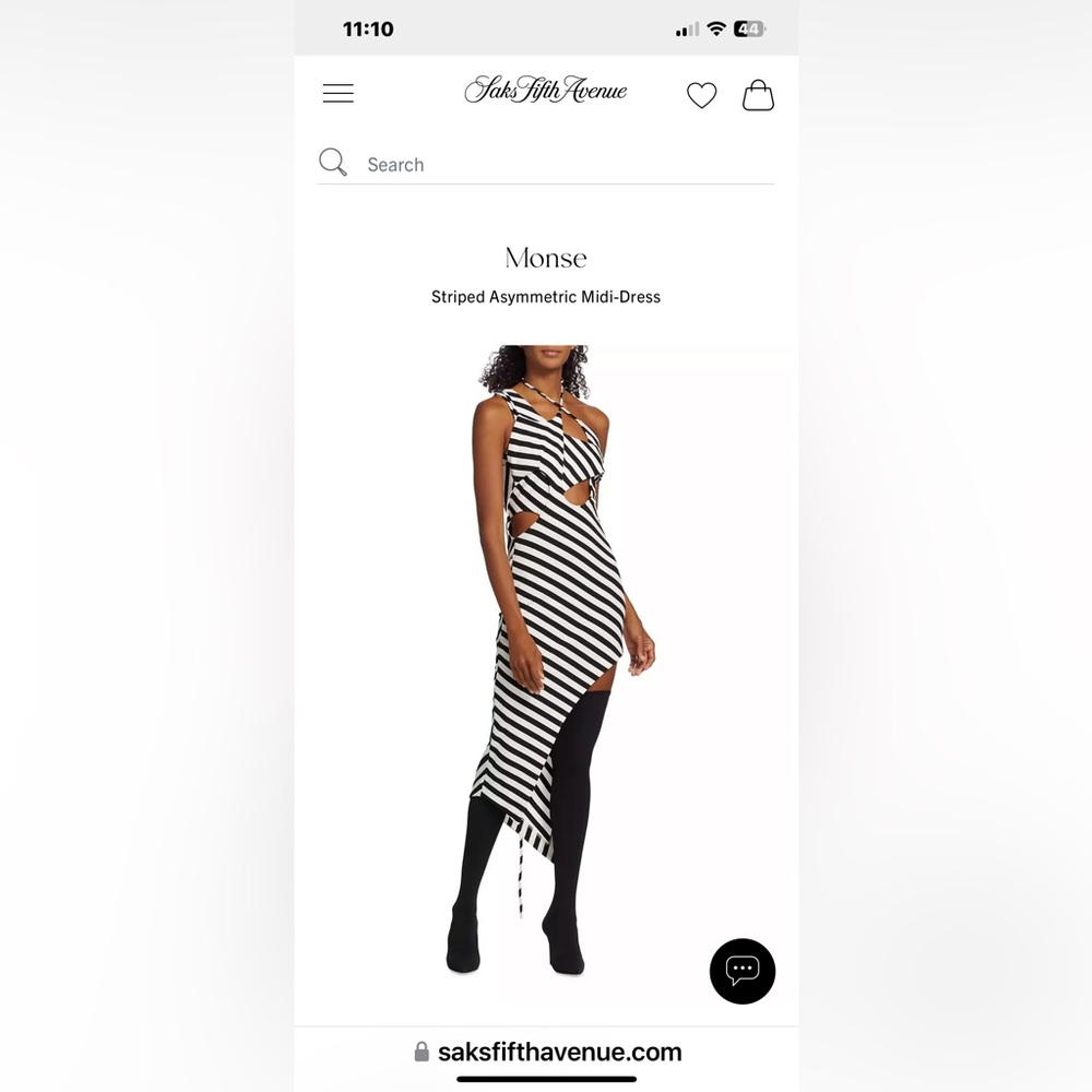 Monse asymmetric dress